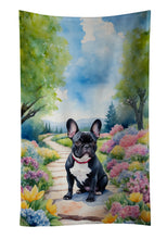 Load image into Gallery viewer, French Bulldog Spring Path Kitchen Towel
