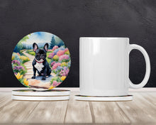 Load image into Gallery viewer, French Bulldog Spring Path Large Sandstone Coasters Pack of 4