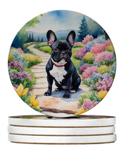 Load image into Gallery viewer, French Bulldog Spring Path Large Sandstone Coasters Pack of 4