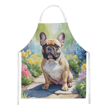 Load image into Gallery viewer, French Bulldog Spring Path Apron – Artist-Designed Kitchen, BBQ &amp; Craft Apron
