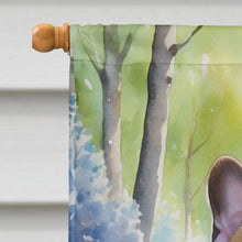 Load image into Gallery viewer, French Bulldog Spring Path House Flag