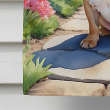 Load image into Gallery viewer, French Bulldog Spring Path House Flag