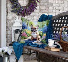 Load image into Gallery viewer, French Bulldog Spring Path Throw Pillow