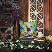 Load image into Gallery viewer, French Bulldog Spring Path Throw Pillow
