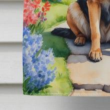 Load image into Gallery viewer, German Shepherd Spring Path House Flag