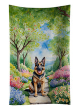 Load image into Gallery viewer, German Shepherd Spring Path Kitchen Towel