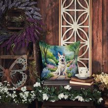 Load image into Gallery viewer, German Shepherd Spring Path Throw Pillow