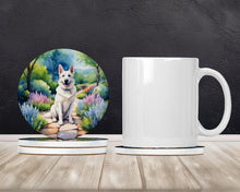 Load image into Gallery viewer, German Shepherd Spring Path Large Sandstone Coasters Pack of 4