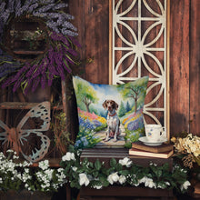 Load image into Gallery viewer, German Shorthaired Pointer Spring Path Throw Pillow