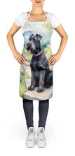 Load image into Gallery viewer, Giant Schnauzer Spring Path Apron – Artist-Designed Kitchen, BBQ &amp; Craft Apron