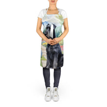 Load image into Gallery viewer, Giant Schnauzer Spring Path Apron – Artist-Designed Kitchen, BBQ &amp; Craft Apron