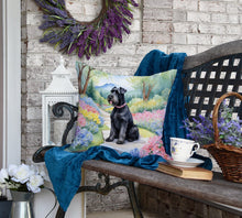 Load image into Gallery viewer, Giant Schnauzer Spring Path Throw Pillow