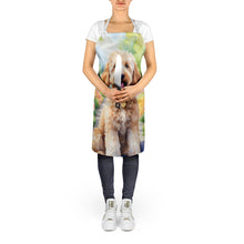 Load image into Gallery viewer, Goldendoodle Spring Path Apron – Artist-Designed Kitchen, BBQ &amp; Craft Apron