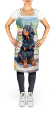 Load image into Gallery viewer, Gordon Setter Spring Path Apron – Artist-Designed Kitchen, BBQ &amp; Craft Apron