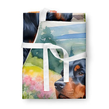 Load image into Gallery viewer, Gordon Setter Spring Path Apron – Artist-Designed Kitchen, BBQ &amp; Craft Apron
