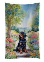 Load image into Gallery viewer, Gordon Setter Spring Path Kitchen Towel
