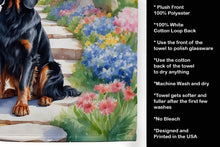 Load image into Gallery viewer, Gordon Setter Spring Path Kitchen Towel