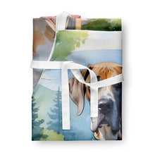 Load image into Gallery viewer, Great Dane Spring Path Apron – Artist-Designed Kitchen, BBQ &amp; Craft Apron