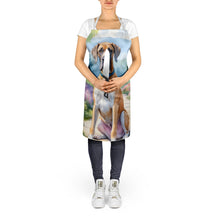 Load image into Gallery viewer, Great Dane Spring Path Apron – Artist-Designed Kitchen, BBQ &amp; Craft Apron