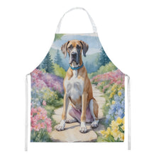 Load image into Gallery viewer, Great Dane Spring Path Apron – Artist-Designed Kitchen, BBQ &amp; Craft Apron