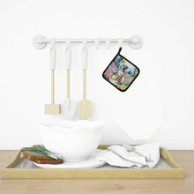 Load image into Gallery viewer, Great Dane Spring Path Pot Holders - Set of 2 Decorative Kitchen Helpers | Made in the USA