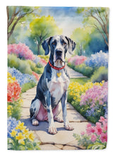 Load image into Gallery viewer, Great Dane Spring Path House Flag