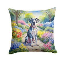 Load image into Gallery viewer, Great Dane Spring Path Throw Pillow