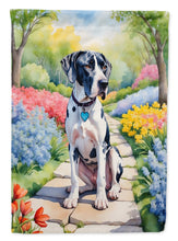 Load image into Gallery viewer, Great Dane Spring Path House Flag