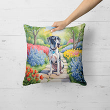 Load image into Gallery viewer, Great Dane Spring Path Throw Pillow
