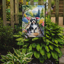 Load image into Gallery viewer, Havanese Spring Path Garden Flag  – Dog-Themed Floral Outdoor Decor