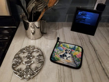 Load image into Gallery viewer, Havanese Spring Path Pot Holders - Set of 2 Decorative Kitchen Helpers | Made in the USA