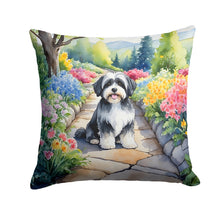 Load image into Gallery viewer, Havanese Spring Path Throw Pillow