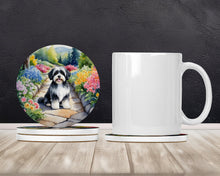Load image into Gallery viewer, Havanese Spring Path Large Sandstone Coasters Pack of 4