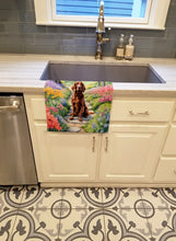 Load image into Gallery viewer, Irish Setter Spring Path Kitchen Towel