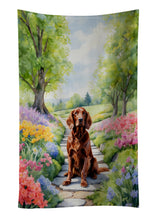Load image into Gallery viewer, Irish Setter Spring Path Kitchen Towel