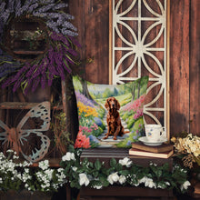 Load image into Gallery viewer, Irish Setter Spring Path Throw Pillow