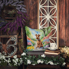 Load image into Gallery viewer, Irish Terrier Spring Path Throw Pillow