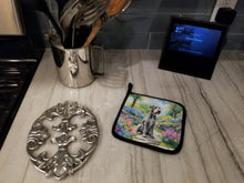 Load image into Gallery viewer, Irish Wolfhound Spring Path Pot Holders - Set of 2 Decorative Kitchen Helpers | Made in the USA