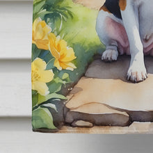 Load image into Gallery viewer, Jack Russell Terrier Spring Path House Flag