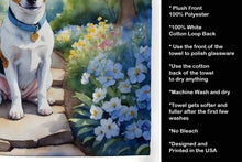 Load image into Gallery viewer, Jack Russell Terrier Spring Path Kitchen Towel