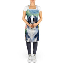 Load image into Gallery viewer, Japanese Chin Spring Path Apron – Artist-Designed Kitchen, BBQ &amp; Craft Apron