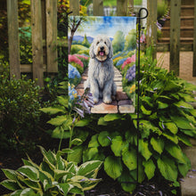 Load image into Gallery viewer, Komondor Spring Path Garden Flag  – Dog-Themed Floral Outdoor Decor