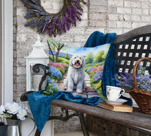 Load image into Gallery viewer, Komondor Spring Path Throw Pillow