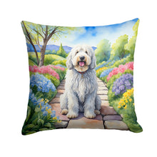 Load image into Gallery viewer, Komondor Spring Path Throw Pillow