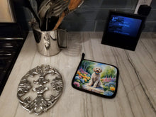 Load image into Gallery viewer, Labradoodle Spring Path Pot Holders - Set of 2 Decorative Kitchen Helpers | Made in the USA