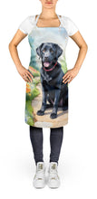 Load image into Gallery viewer, Labrador Retriever Spring Path Apron – Artist-Designed Kitchen, BBQ &amp; Craft Apron