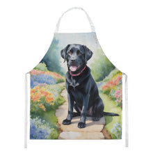 Load image into Gallery viewer, Labrador Retriever Spring Path Apron – Artist-Designed Kitchen, BBQ &amp; Craft Apron
