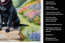 Load image into Gallery viewer, Labrador Retriever Spring Path Kitchen Towel