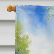 Load image into Gallery viewer, Labrador Retriever Spring Path House Flag