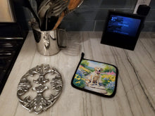Load image into Gallery viewer, Labrador Retriever Spring Path Pot Holders - Set of 2 Decorative Kitchen Helpers | Made in the USA